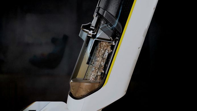 Karcher wireless VC FCV 3, 160W, dust cont -0.45L, water -0.8L, battery operation up to 30min, weihgt-3.7kg, 3in1, white 1.056-122.0 фото