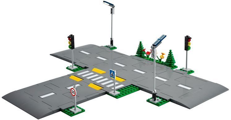Конструктор LEGO City Town Дорожні плити 60304 фото