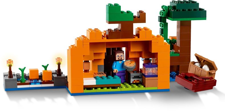 LEGO Конструктор Minecraft Гарбузова ферма 21248 фото
