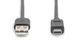 Digitus Кабель USB-A > USB-C заряджання/синхронізації, USB 2.0, M/M, 3м, чорний 6 - магазин Coolbaba Toys