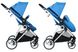 Детская коляска 2в1 Miqilong Mi baby T900 синий 3 - магазин Coolbaba Toys