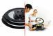Tefal Крышка Ingenio 28см, стекло, силикон, прозрачно-черный 4 - магазин Coolbaba Toys