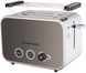 Toaster Russell Hobbs Distinctions 2-Slice, 1670W, plastic, heating, defrosting, titanium 1 - магазин Coolbaba Toys