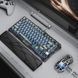 GravaStar Клавиатура механическая Mercury K1 Lite 80keys, GravaStar x BSUN Grey, BT/WL/USB, Transparent Black 13 - магазин Coolbaba Toys