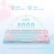 GravaStar Mechanical keyboard GravaStar Mercury K1 Lite 80keys, GravaStar x BSUN Grey, BT/WL/USB, Aurora Mist 2 - магазин Coolbaba Toys