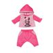 Набор одежды для куклы BABY BORN - СПОРТИВНЫЙ КОСТЮМ ДЛЯ БЕГА (на 43 cm, розовый) 1 - магазин Coolbaba Toys
