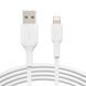 Belkin Кабель USB-A > Lightning зарядки/синхронизации, 2м, PVC, белый 1 - магазин Coolbaba Toys