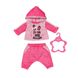 Набор одежды для куклы BABY BORN - СПОРТИВНЫЙ КОСТЮМ ДЛЯ БЕГА (на 43 cm, розовый) 7 - магазин Coolbaba Toys