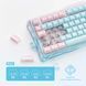 GravaStar Mechanical keyboard GravaStar Mercury K1 Lite 80keys, GravaStar x BSUN Grey, BT/WL/USB, Aurora Mist 3 - магазин Coolbaba Toys