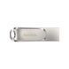 SanDisk Накопичувач 64GB USB 3.1 Type-A + Type-C Dual Drive Luxe Срібний 2 - магазин Coolbaba Toys