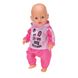 Набор одежды для куклы BABY BORN - СПОРТИВНЫЙ КОСТЮМ ДЛЯ БЕГА (на 43 cm, розовый) 2 - магазин Coolbaba Toys