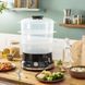 Tefal Пароварка Convenient, 800Вт, чаша-9л, резервуар для воды -1л, механическое управл., пластик, черный 5 - магазин Coolbaba Toys