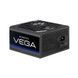 Chieftec Блок живлення Vega (750W), >90%, 80+ Gold, 135мм FDB, 1xMB 24pin(20+4), 2xCPU 8pin(4+4), 3xMolex, 6xSATA, 4xPCIe 8pin(6+2), 1xPCIe GEN5 16pin 1 - магазин Coolbaba Toys