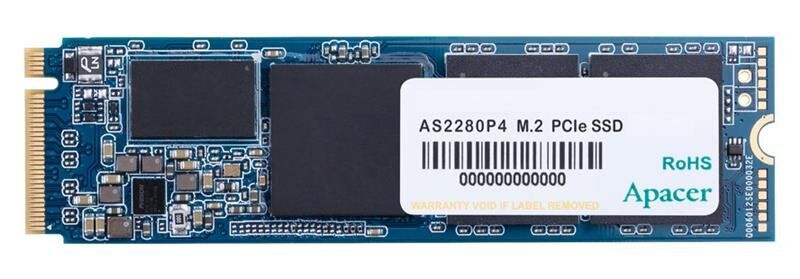 Накопитель SSD Apacer M.2 512GB PCIe 3.0 P4 AP512GAS2280P4-1 фото
