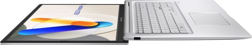 ASUS Ноутбук ASUS Vivobook 17 X1704VA-AU835 17.3" FHD IPS, Intel i7-1355U, 16GB, F512GB, UMA, NoOS, Сріблястий 90NB10V1-M00WA0 фото
