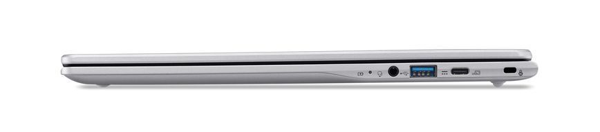 Acer Ноутбук Chromebook CB315-6H 15" FHD IPS, Intel C N150, 8GB, F128GB, UMA, ChromeOS, сріблястий NX.JGJEU.004 фото
