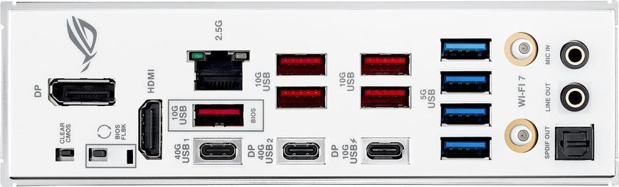 ASUS Материнcкая плата ROG STRIX X870-A GAMING WIFI sAM5 X870 4xDDR5 M.2 HDMI DP WiFi BT ATX 90MB1IF0-M0EAY0 фото