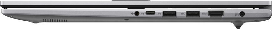 ASUS Ноутбук ASUS Vivobook 17 X1704VA-AU835 17.3" FHD IPS, Intel i7-1355U, 16GB, F512GB, UMA, NoOS, Сріблястий 90NB10V1-M00WA0 фото
