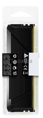 Kingston Пам'ять ПК Kingston DDR4 16GB 3200 FURY Beast RGB KF432C16BB12A/16WP фото