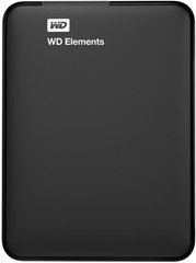 Портативный жесткий диск WD 1TB USB 3.0 Elements Portable Black WDBUZG0010BBK-WESN фото