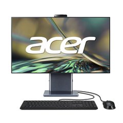 Acer Персональний комп'ютер моноблок Aspire S27-1755 27" QHD, Intel i5-1240P, 16GB, F512GB, UMA, WiFi, кл+м, Lin, чорний DQ.BKEME.001 фото