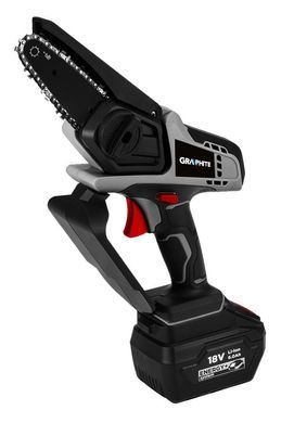 Neo Tools Пила ланцюгова акумуляторна Graphite Energy+ 18В Li-lon 10см 4.6м/сек 1.25кг без АКБ та ЗП 58GE116 фото
