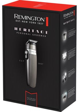 Набор для стрижки Remington PG9100 Heritage, 60 мин., работы, быстрая зарядка, водостойкий, серый PG9100 фото