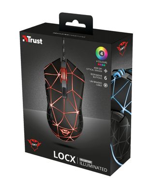 Мышь GXT133 LOCX MOUSE BLACK 22988_TRUST фото