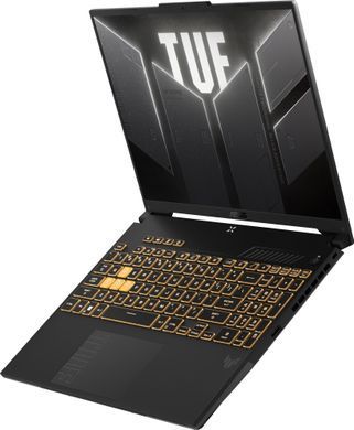ASUS Ноутбук TUF F16 FX607VU-RL017 16" FHD IPS, Intel 5 210H, 16GB, F512GB, NVD4050-6, NoOS, Сірий 90NR0N06-M00320 фото