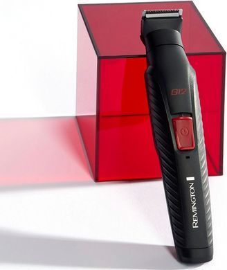 Remington Набір для стрижки Graphite, для голови, вусів, бороди,носа і тіла, акум., насадок-6, чорний PG2120 фото