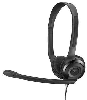 Epos Гарнитура компьютерная стерео On-Ear PC 5 Chat, 3.5мм, однонаправленный, 2м, Черный 1000445 фото