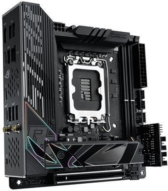 ASUS Материнcкая плата ROG STRIX Z790-I GAMING WIFI s1700 Z790 2xDDR5 M.2 HDMI Thunderbolt Wi-Fi BT mITX 90MB1CM0-M0EAY0 фото