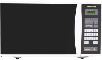 Panasonic Микроволновая печь, 25л, 800Вт, дисплей, откр. ручкой, бело-черный NN-ST342WZUE фото
