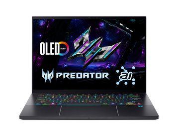 Acer Ноутбук Acer Predator Triton 14 PT14-52T 14.5" 2.8K OLED Touch, Intel U9-288V, 32GB, F2TB, NVD5070-8, Win11P, чорний NH.QU9EU.001 фото