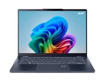 Acer Ноутбук Swift 14 AI SF14-51 14.5" 2.8K OLED, Intel U5-226V, 16GB, F512GB, UMA, Win11, синій NX.J2KEU.001 фото