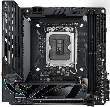 ASUS Материнcкая плата ROG STRIX Z790-I GAMING WIFI s1700 Z790 2xDDR5 M.2 HDMI Thunderbolt Wi-Fi BT mITX 90MB1CM0-M0EAY0 фото