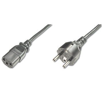 Digitus Кабель живлення Schuko > C13, 1.2м, чорний AK-440110-012-S фото