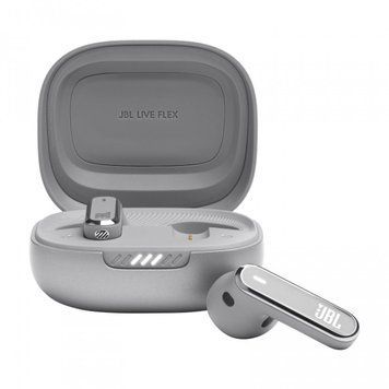 JBL Навушники TWS Live Flex Сріблястий JBLLIVEFLEXSVR фото