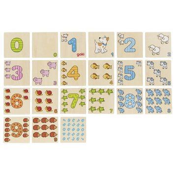 Игра мемо goki Учимся считать 56806G фото