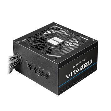 Chieftec Блок живлення Vita SM3 (750W), >85%, 80+ Bronze, 120мм, 1xMB 24pin(20+4), 2xCPU 8pin(4+4), 3xMolex, 6xSATA, 4xPCIe 8pin(6+2), 1xPCIe GEN5 16pin, Modular BPX-750-C фото