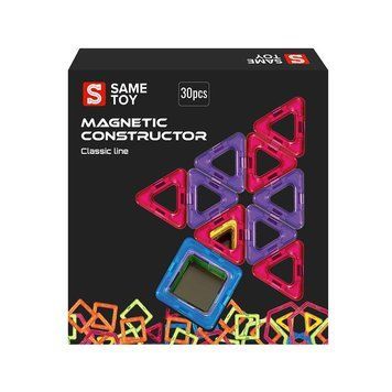 Same Toy Magnetic construction set Same Toy Classic Line, 30pcs MCST-30 фото