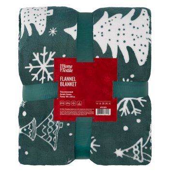 ARDESTO Плед Ardesto Christmas Flannel 160х200см, 100% поліестер, ялинки