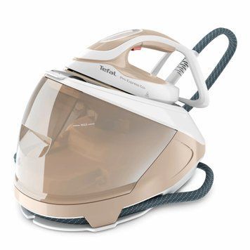 Tefal Праска-парогенератор Pro Express Eco, 2200Вт, 1800мл, паровий удар -550гр, постійна пара - 140гр, біло-золотий GV9E22E0 фото