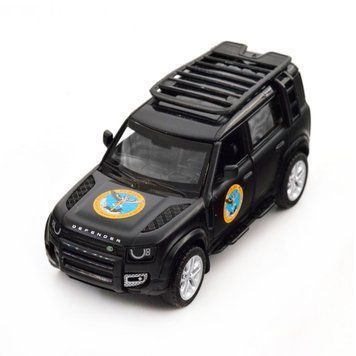 Автомодель серии "Шевроны Героев" - LAND ROVER DEFENDER 110 - "ГУР МО" 250364M фото