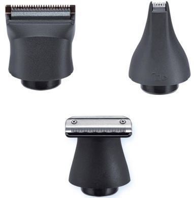 Remington Набір для стрижки Graphite, для голови, вусів, бороди,носа і тіла, акум., насадок-6, чорний PG2120 фото