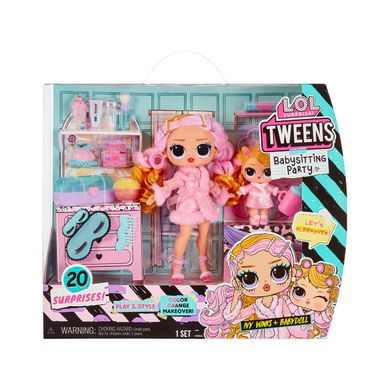 Игровой набор c куклами L.O.L. Surprise! серии "Tweens&Tots" - АЙВИ И КРОШКА (с аксессуарами) 580485 фото