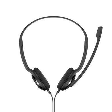 Epos Гарнитура компьютерная стерео On-Ear PC 5 Chat, 3.5мм, однонаправленный, 2м, Черный 1000445 фото