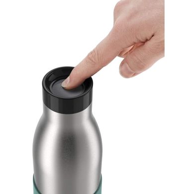 Термопляшка Tefal Bludrop, 500мл, діам70, t хол. 24г, гар.12г, нерж.сталь+пластик, зелений N3110610 фото