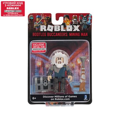 Ігрова колекційна фігурка Roblox Core Figures Bootleg Buccaneers: Mining Man W6 ROB0198 фото