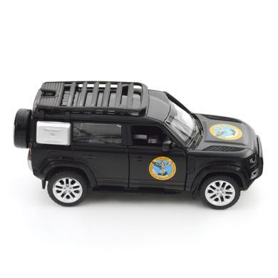Автомодель серії "Шеврони Героїв" - LAND ROVER DEFENDER 110 - "ГУР МО" 250364M фото